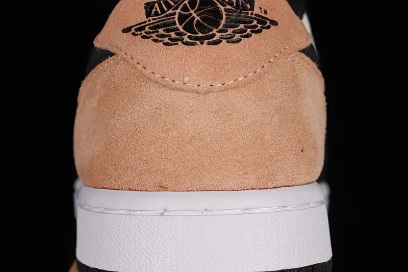 All categories Air Jordan Jordan series basketball shoes Air Jordan 1 Low Z version Air Jordan 1 Low OG "Bleached Coral" AJ1 Joe 1 black powder cultural basketball shoes CZ0790-061